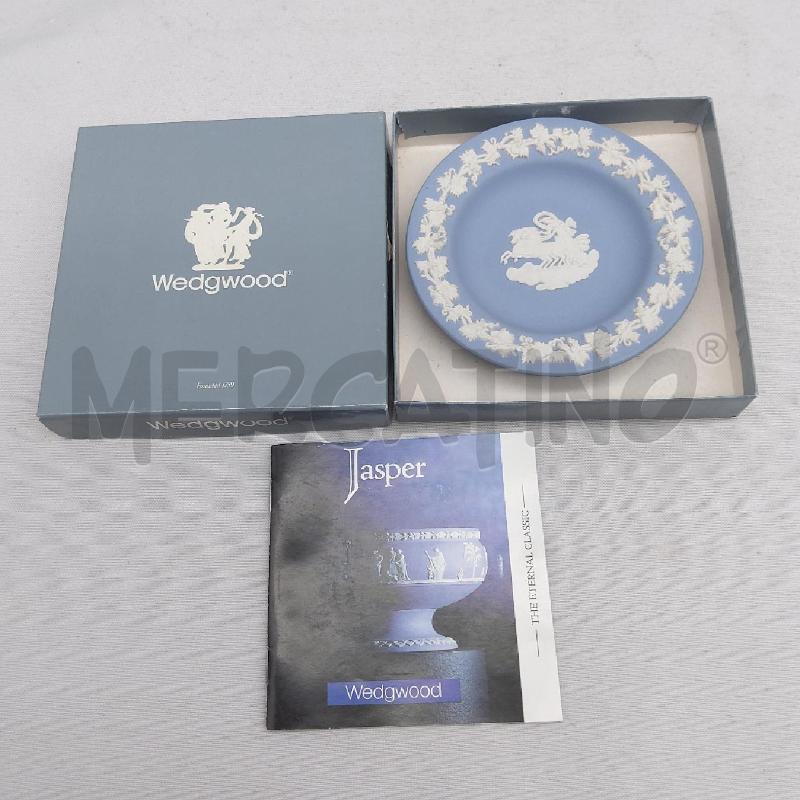 PIATTINO WEDGWOOD AZZURRO BIGA  | Mercatino dell'Usato San maurizio canavese 1
