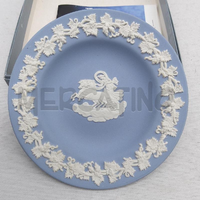 PIATTINO WEDGWOOD AZZURRO BIGA  | Mercatino dell'Usato San maurizio canavese 4