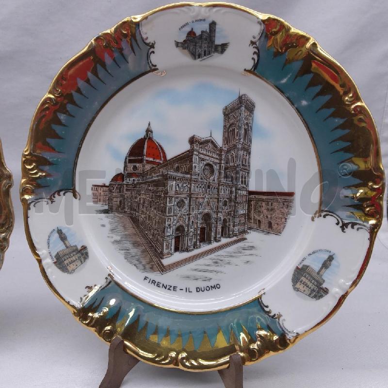 PIATTI DECORATIVI PZ. 2 TORINI E FIRENZE | Mercatino dell'Usato San maurizio canavese 3