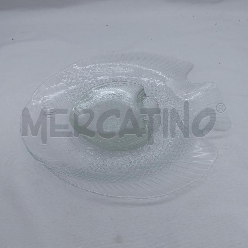 PIATTI PZ. 6+PORTATA VETRO PESCE | Mercatino dell'Usato San maurizio canavese 1