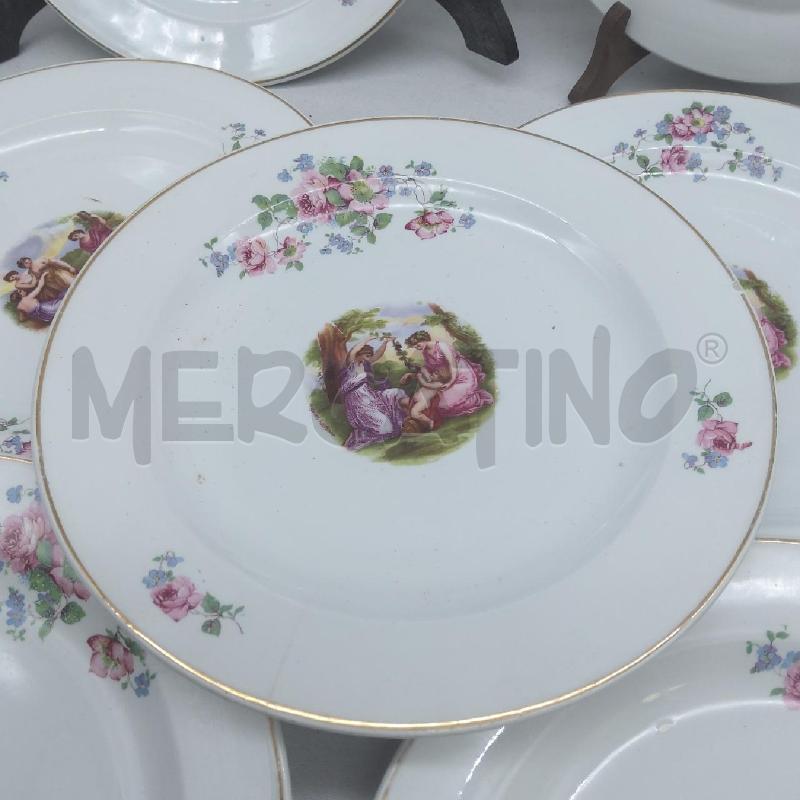 PIATTI PZ. 7 LAVENO VESTALI FIORI | Mercatino dell'Usato San maurizio canavese 3