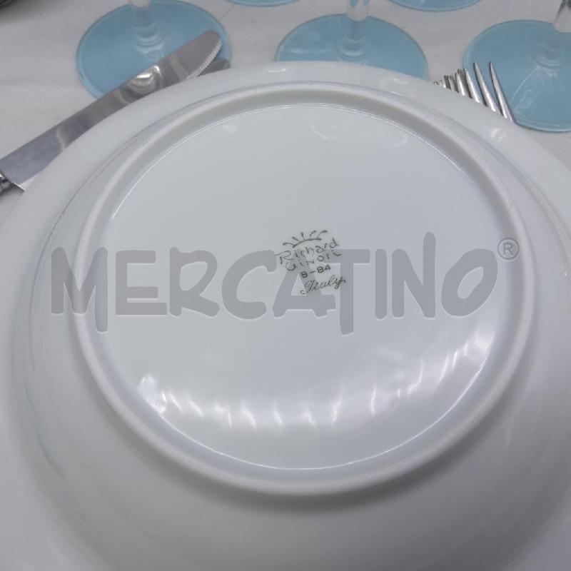 PIATTI RICHARD GINORI SERVIZIO PZ. 20 AZZURRO | Mercatino dell'Usato San maurizio canavese 5