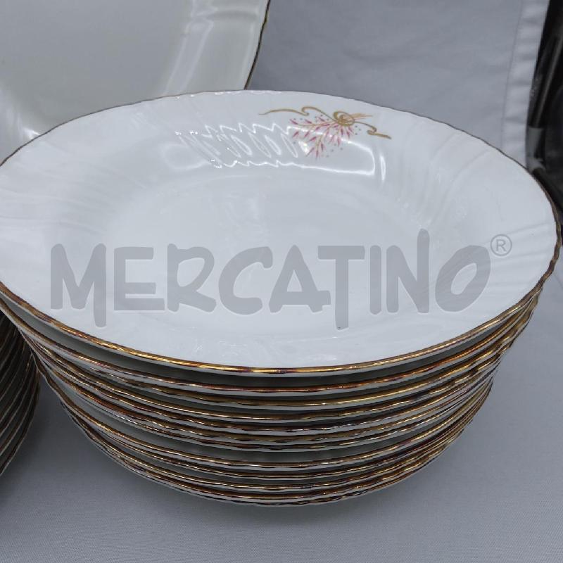 PIATTI SERV PZ. 36 TOGNANA + ZUPPIERA + 4 VASSOI | Mercatino dell'Usato San maurizio canavese 5