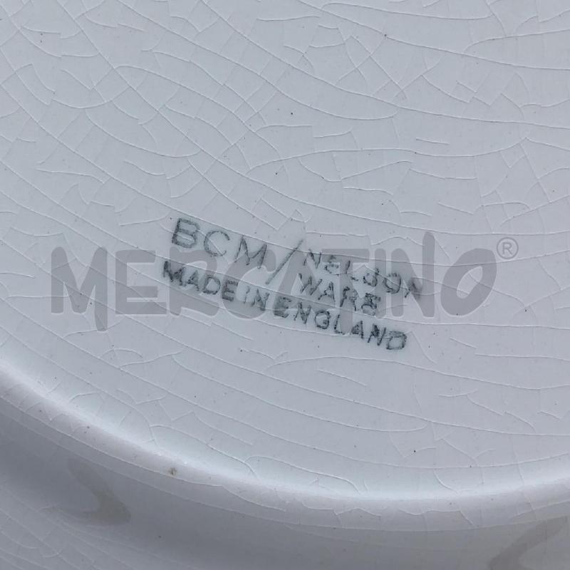 PIATTO CERAMICA INGLESE MEDAGLIONE DAMA E CAVALIERE | Mercatino dell'Usato San maurizio canavese 5