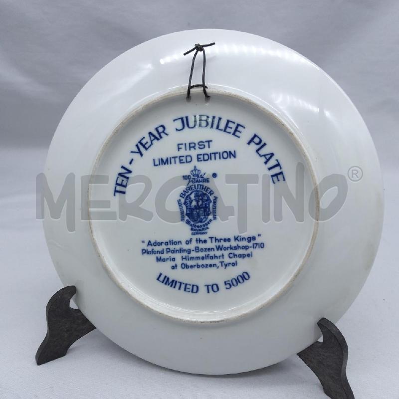 PIATTO JUBILEO 1967 - 1977 BAREUTHER | Mercatino dell'Usato San maurizio canavese 2