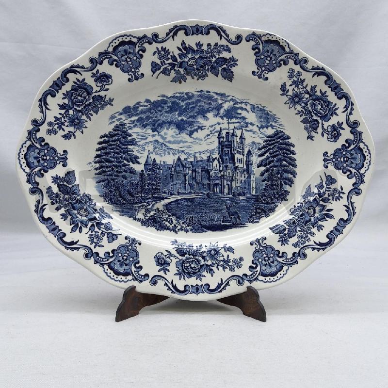 PIATTO OVALE CERAMICA INGLESE WEDGWOOD WINDSOR CASTLE | Mercatino dell'Usato San maurizio canavese 1