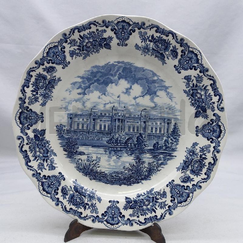 PIATTO ROTONDO CERAMICA INGLESE WEDGWOOD BUCKINGHAM PALACE | Mercatino dell'Usato San maurizio canavese 1