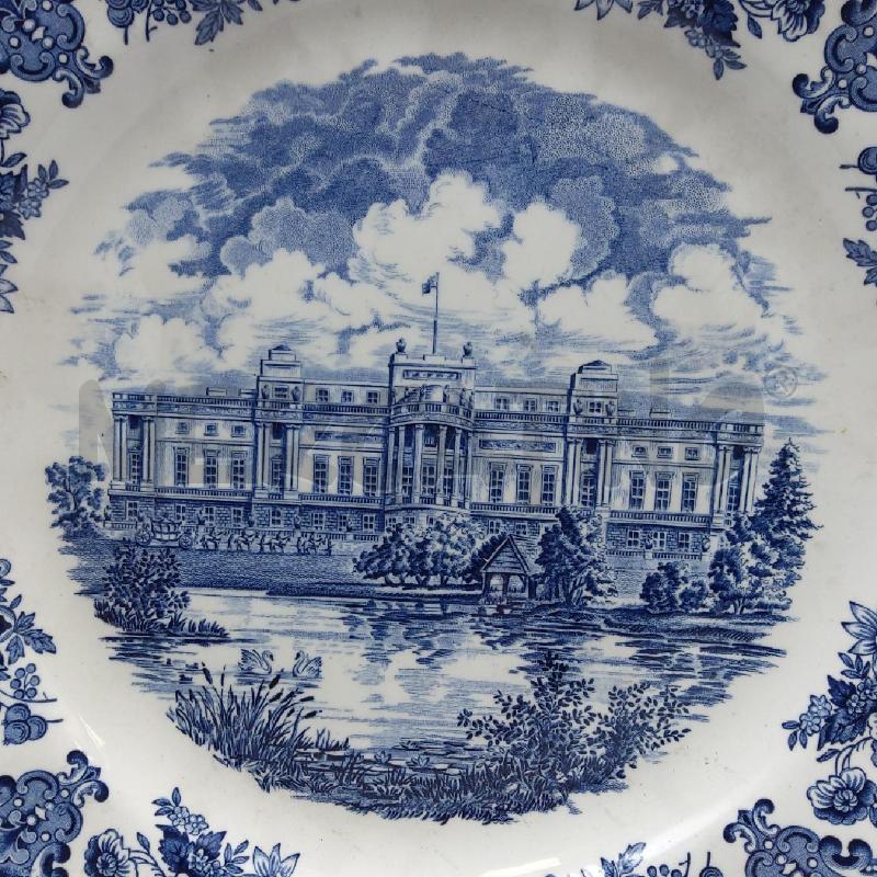 PIATTO ROTONDO CERAMICA INGLESE WEDGWOOD BUCKINGHAM PALACE | Mercatino dell'Usato San maurizio canavese 2