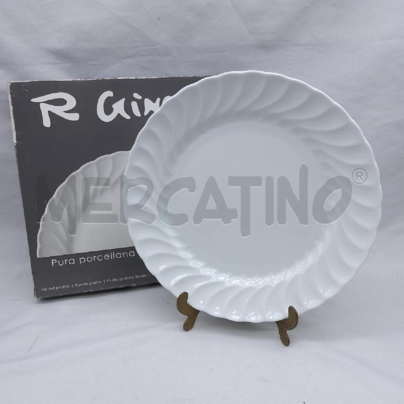 PIATTO R GINORI BIANCO ROTONDO  | Mercatino dell'Usato San maurizio canavese 1