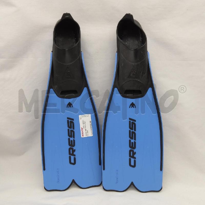 PINNE SUB CRESSI BLU TG 35/36 | Mercatino dell'Usato San maurizio canavese 1
