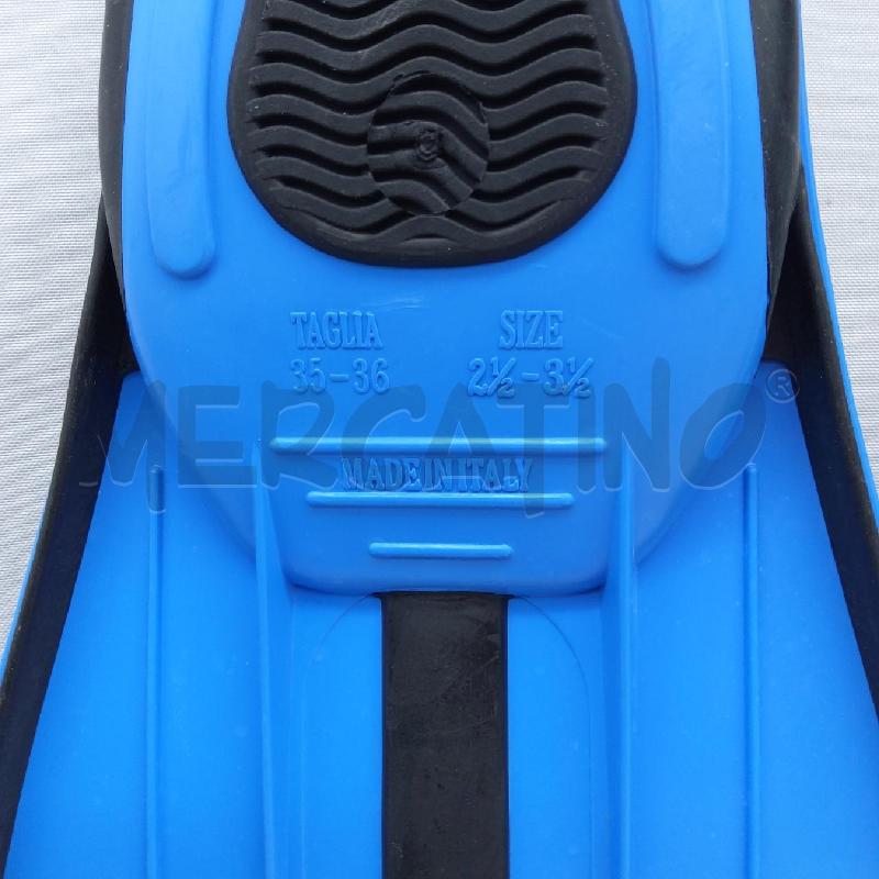 PINNE SUB CRESSI BLU TG 35/36 | Mercatino dell'Usato San maurizio canavese 4