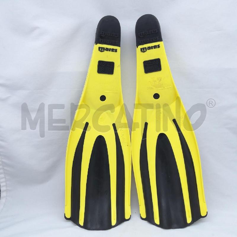 PINNE SUB MARES GIALLO NERO TG 42/43 | Mercatino dell'Usato San maurizio canavese 3