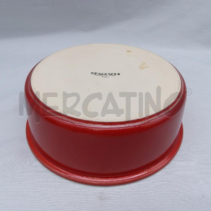 PIROFILA PARESCHI CERAMICHE LAVENO ITALI ROTONDA ROSSO BNC | Mercatino dell'Usato San maurizio canavese 3