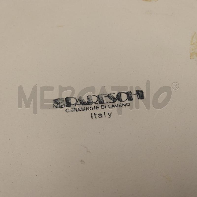 PIROFILA PARESCHI CERAMICHE LAVENO ITALI ROTONDA ROSSO BNC | Mercatino dell'Usato San maurizio canavese 4