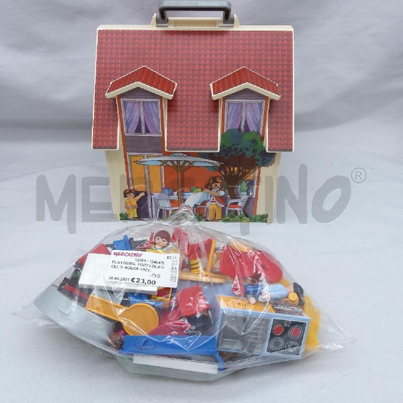 PLAYMOBIL PORTATILE DOLL'S HOUSE +ACC 178 | Mercatino dell'Usato San maurizio canavese 4