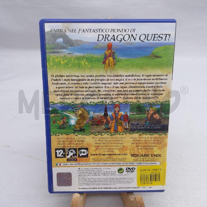 PLAY STATION 2 DRAGON QUEST | Mercatino dell'Usato San maurizio canavese 2