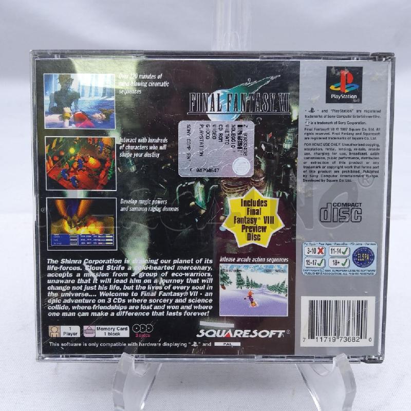 PLAY STATION FINAL FANTASY 7  | Mercatino dell'Usato San maurizio canavese 2