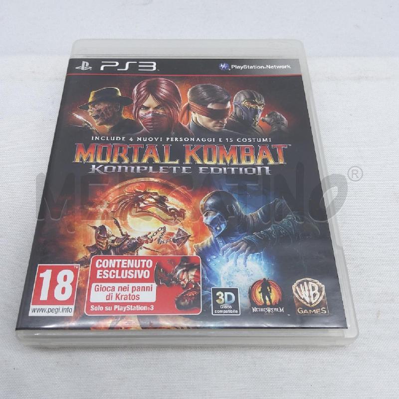 PLAY STATION PS3 MORTAL KOMBAT  | Mercatino dell'Usato San maurizio canavese 1