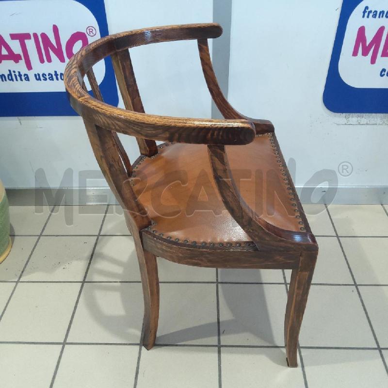 POLTRONCINA CAMERA BORCHIE SCHIENALE TONDO | Mercatino dell'Usato San maurizio canavese 3