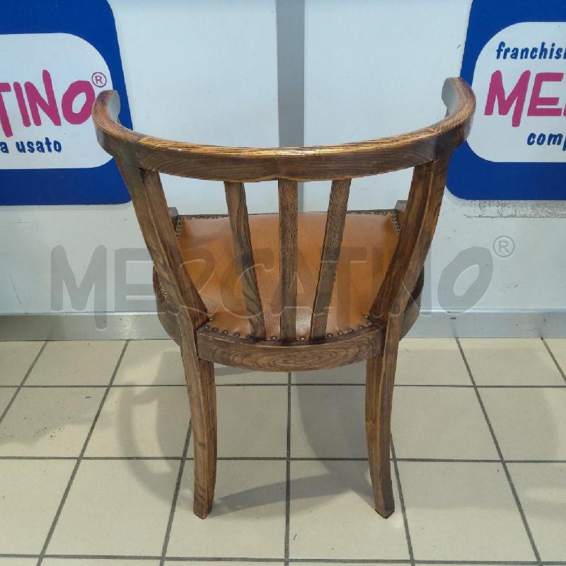 POLTRONCINA CAMERA BORCHIE SCHIENALE TONDO | Mercatino dell'Usato San maurizio canavese 4