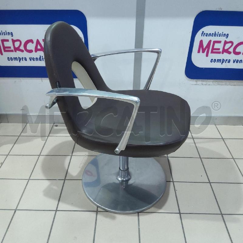 POLTRONCINA SALA ATTESA BEAUTY STAR GRIGIA | Mercatino dell'Usato San maurizio canavese 2