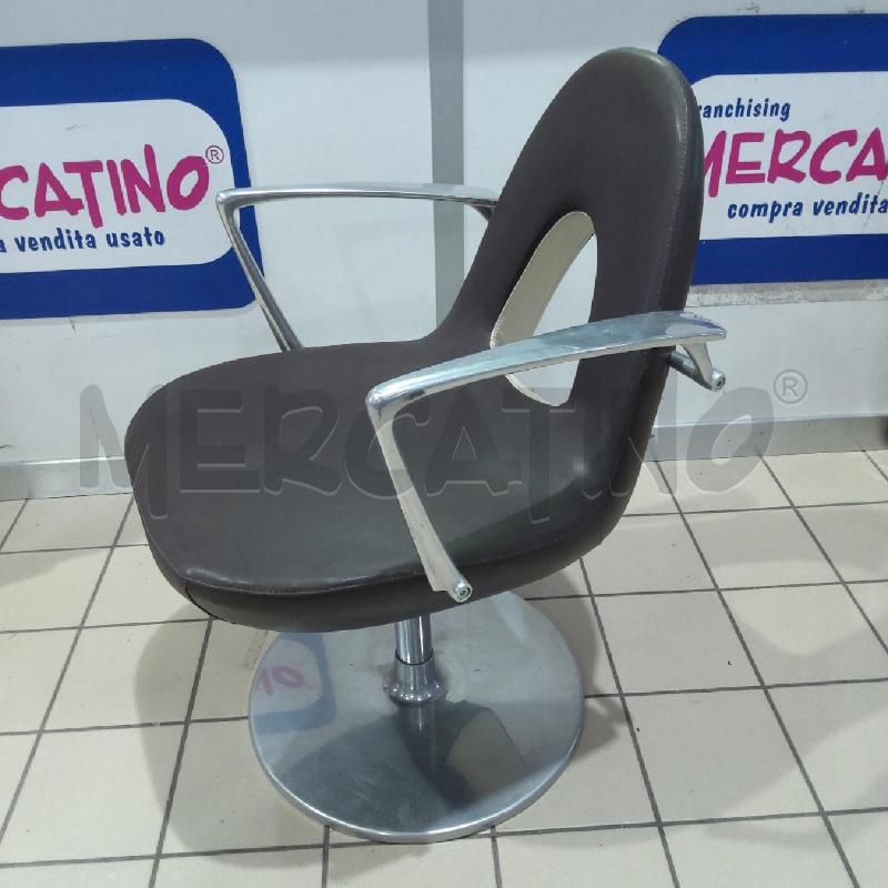 POLTRONCINA SALA ATTESA BEAUTY STAR GRIGIA | Mercatino dell'Usato San maurizio canavese 3
