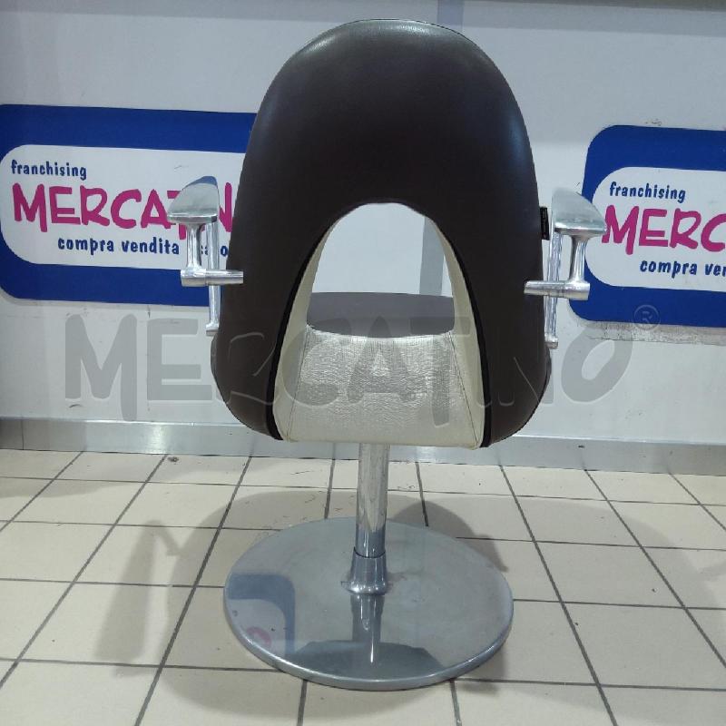 POLTRONCINA SALA ATTESA BEAUTY STAR GRIGIA | Mercatino dell'Usato San maurizio canavese 4