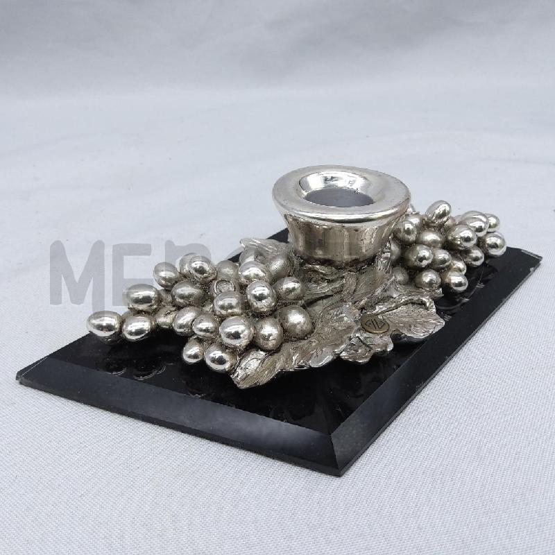 PORTA CANDELA GRAPPOLI LAMINATO BASE NERA | Mercatino dell'Usato San maurizio canavese 4