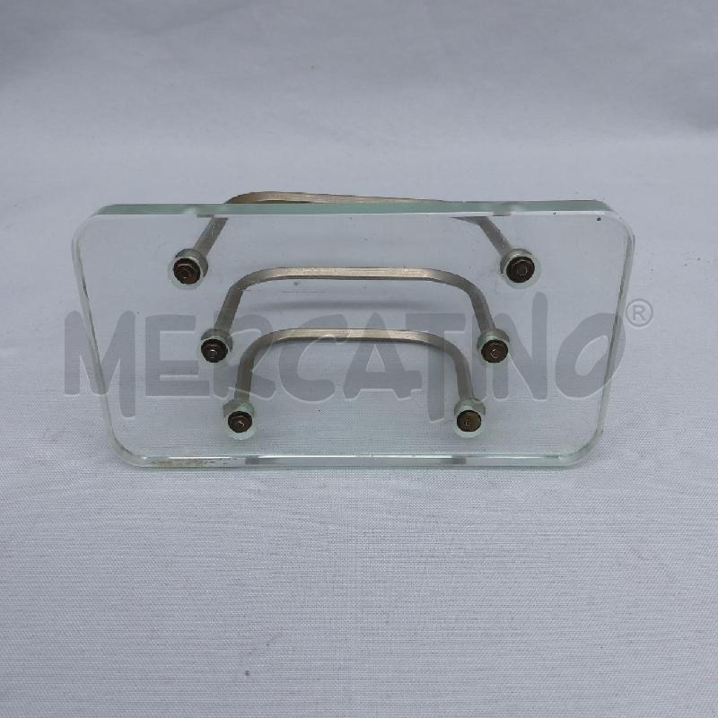 PORTA CARTE METALLO BASE VETRO | Mercatino dell'Usato San maurizio canavese 3