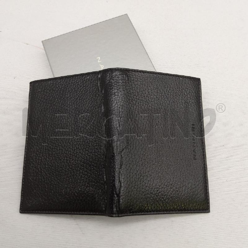 PORTA FOGLIO NANNINI VERA PELLE NERO MARTELLATO  | Mercatino dell'Usato San maurizio canavese 4