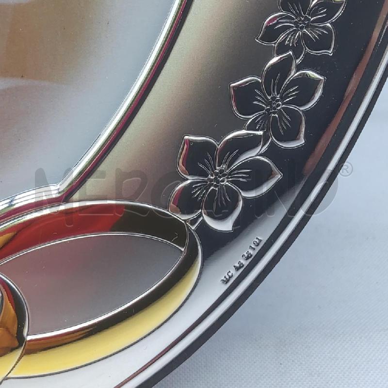 PORTA FOTO ARGENTO VALENTI OVALE 50 ANNIVER + SCAT | Mercatino dell'Usato San maurizio canavese 3