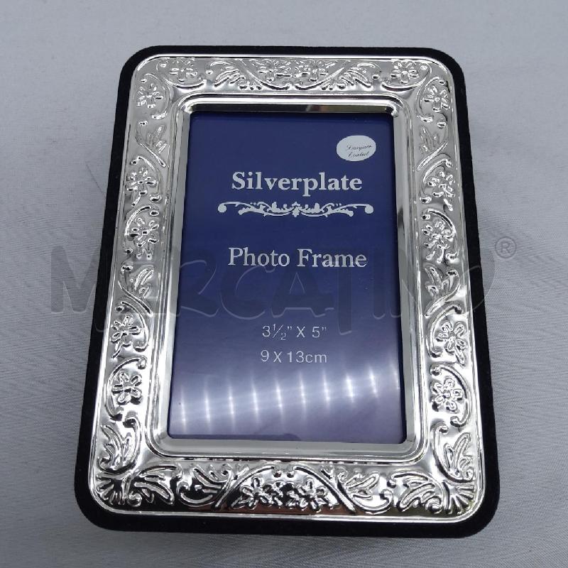 PORTA GIOIE VELLUTO BLU PORTAFOTO SILVER | Mercatino dell'Usato San maurizio canavese 4