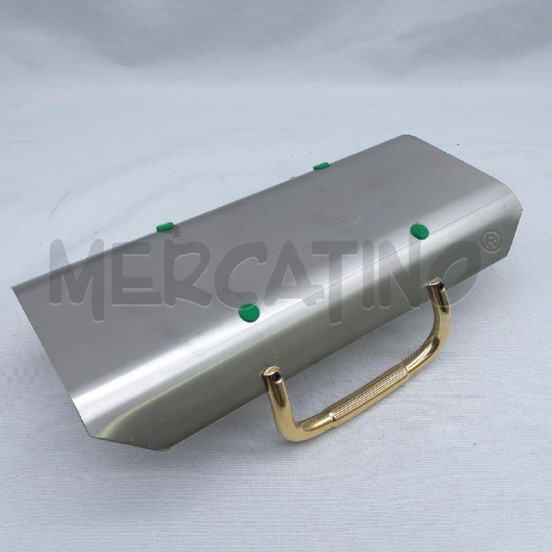 PORTA GRISSINI ACCIAIO ORO 24K ELEGANT  | Mercatino dell'Usato San maurizio canavese 4