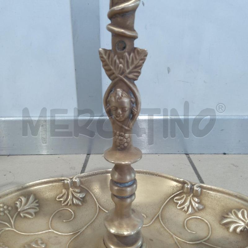 PORTA OMBRELLI OTTONE 6 POSTI SERPENTE BASE UVA | Mercatino dell'Usato San maurizio canavese 5