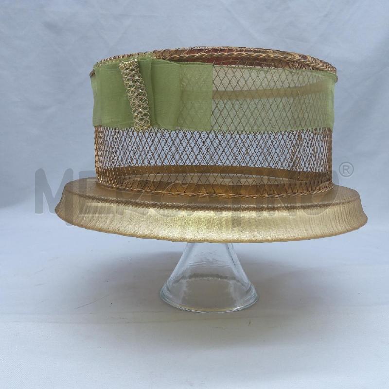 PORTA TORTA ALZATA VETRO ORO CAPPELLO GRIGLIA | Mercatino dell'Usato San maurizio canavese 2