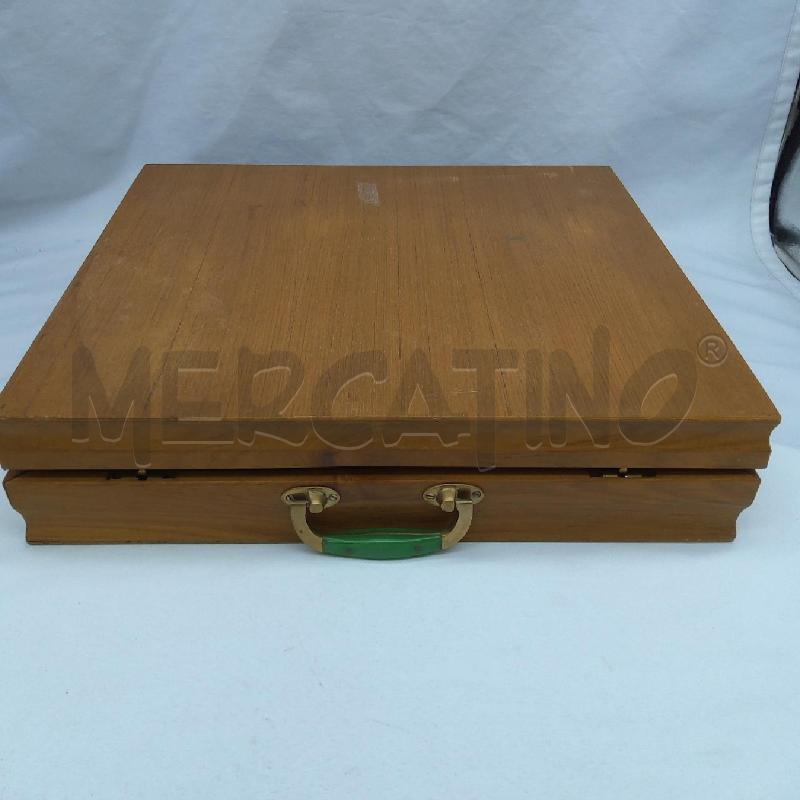 POSATE PZ. 144 LD ACCIAIO BRONZATO E LEGNO | Mercatino dell'Usato San maurizio canavese 5