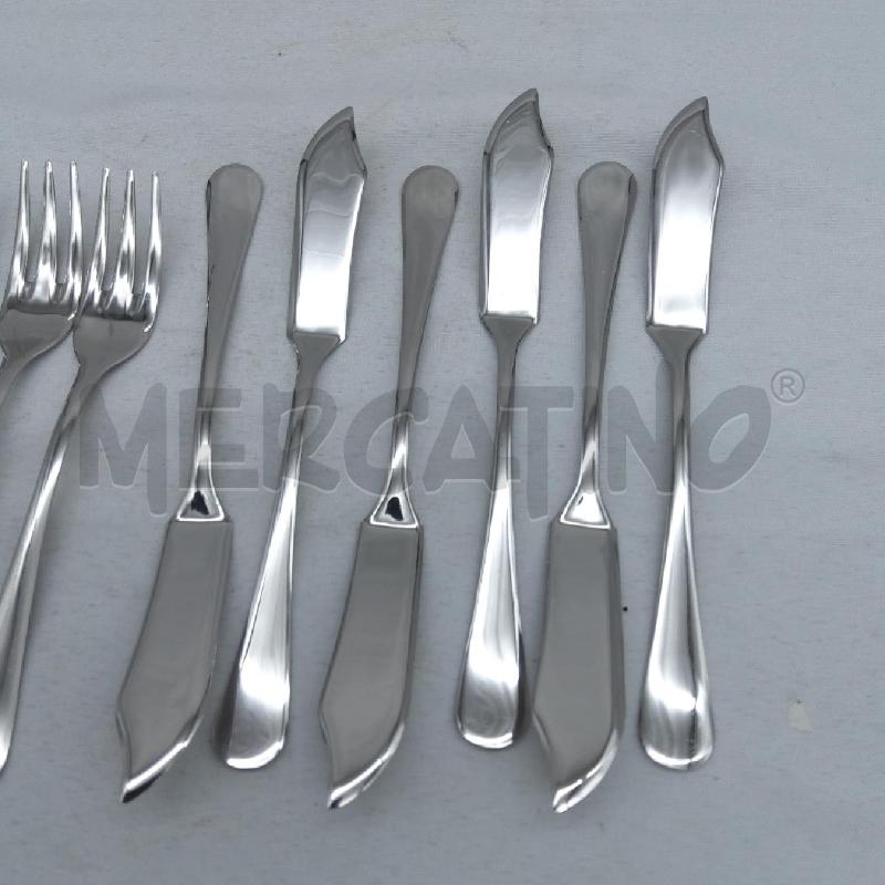 POSATE PZ. 6 DA PESCE INOX PINTI | Mercatino dell'Usato San maurizio canavese 3