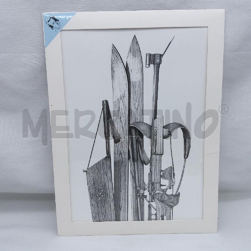 POSTER ARTISTICO MADAME HUBERT SCI E PICOZZA | Mercatino dell'Usato San maurizio canavese 1