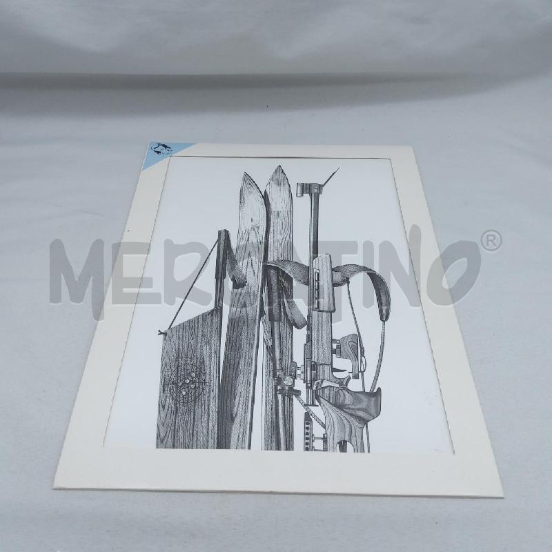 POSTER ARTISTICO MADAME HUBERT SCI E PICOZZA | Mercatino dell'Usato San maurizio canavese 3
