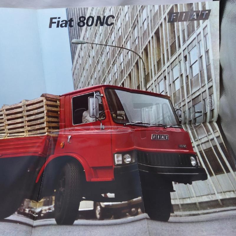 POSTER CAMION VINTAGE FIAT 80NC | Mercatino dell'Usato San maurizio canavese 2