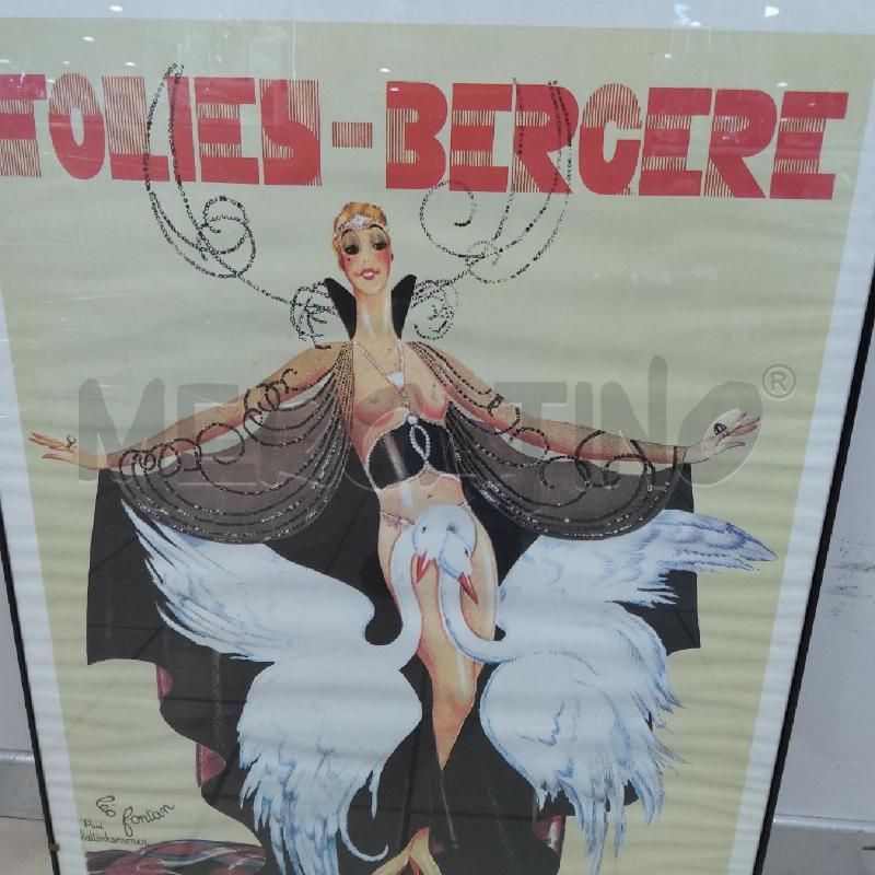 POSTER FOLIES BERCERE UN COUP DE FOLIE | Mercatino dell'Usato San maurizio canavese 3