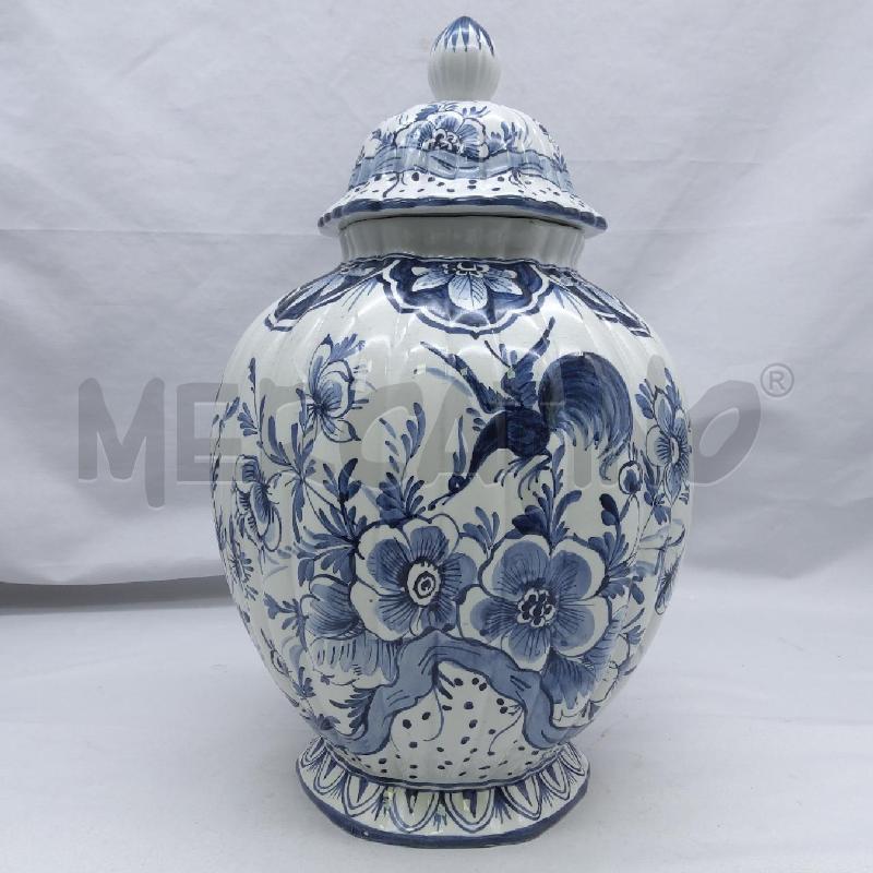 POTICHE VASO CERAMICA BNC BLU  | Mercatino dell'Usato San maurizio canavese 1