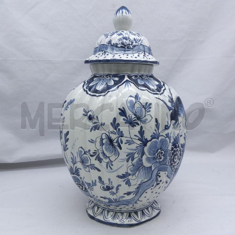 POTICHE VASO CERAMICA BNC BLU  | Mercatino dell'Usato San maurizio canavese 2