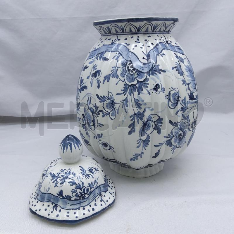 POTICHE VASO CERAMICA BNC BLU  | Mercatino dell'Usato San maurizio canavese 3