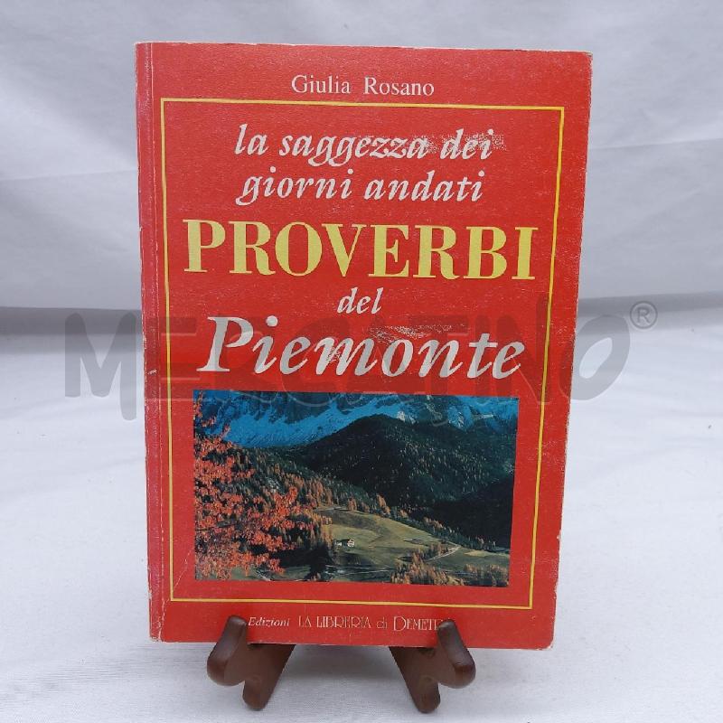 PROVERBI DEL PIEMONTE | Mercatino dell'Usato San maurizio canavese 1