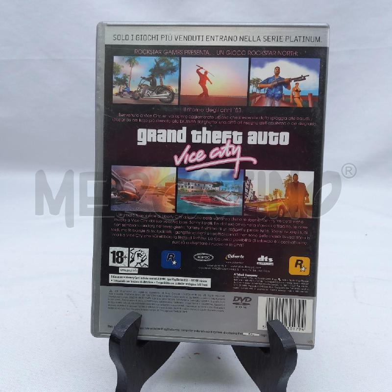 PS2 GRAND THEFT AUTO VICE CITY PLATINUM | Mercatino dell'Usato San maurizio canavese 2