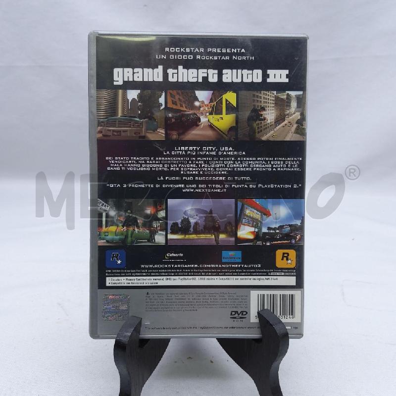 PS2 GTA3 PLATINUM | Mercatino dell'Usato San maurizio canavese 2