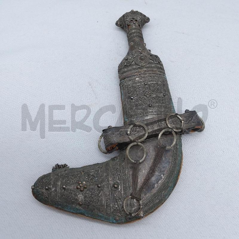 PUGNALE + CUSTODIA METALLO CESELLATO | Mercatino dell'Usato San maurizio canavese 1