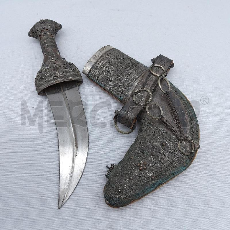 PUGNALE + CUSTODIA METALLO CESELLATO | Mercatino dell'Usato San maurizio canavese 3