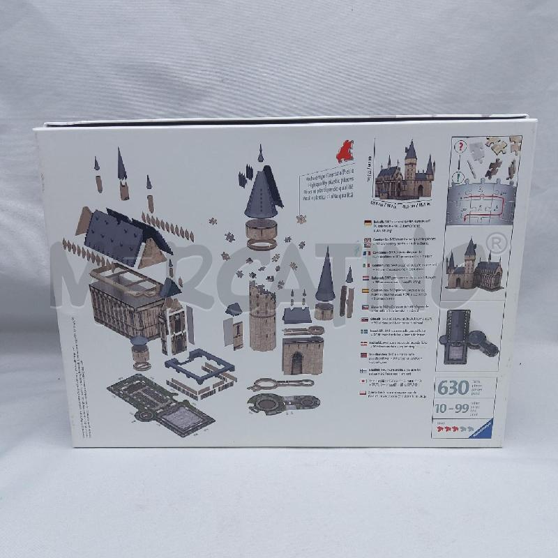 PUZZLE 3D RAVENSBURGER HARRY POTTER HOGWATRS | Mercatino dell'Usato San maurizio canavese 2